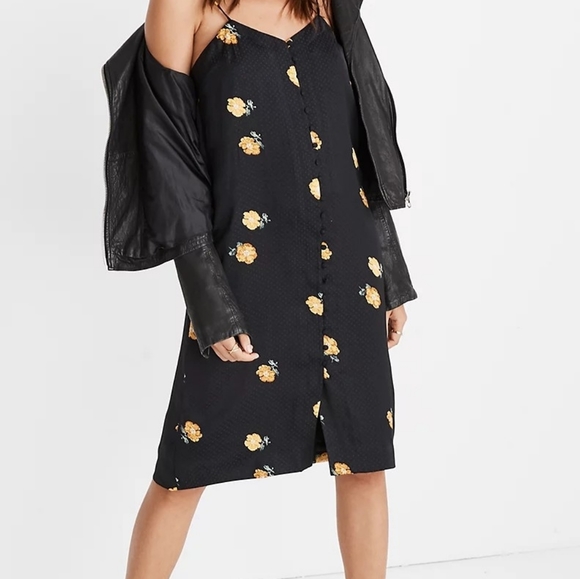 Madewell Dresses & Skirts - MADEWELL NWT Button Front Slip Dress Size 00